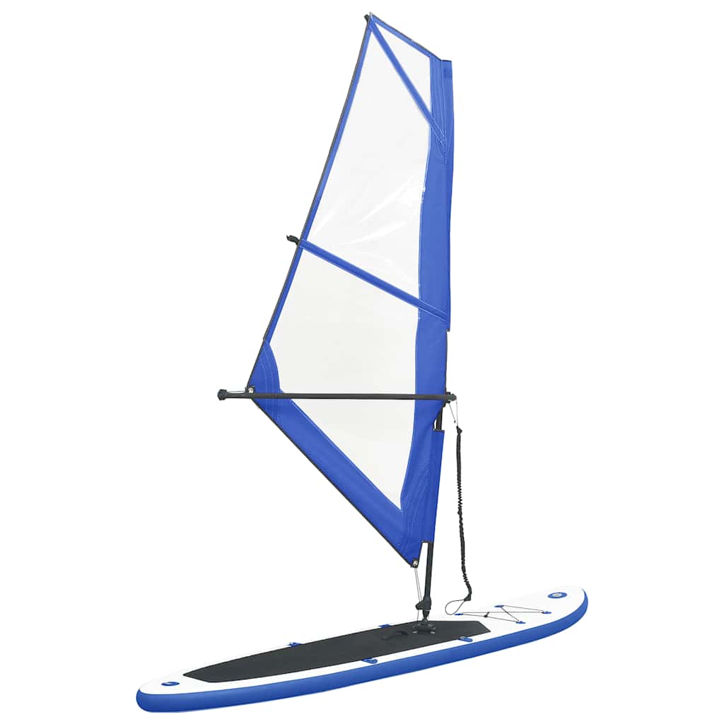 Set Tavola Gonfiabile Da Sup Con Vela E Bianco