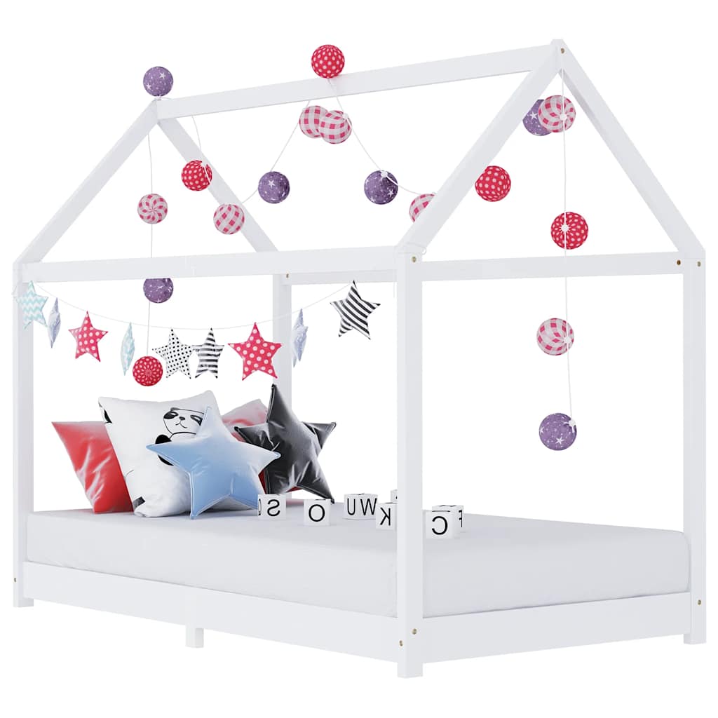 Giroletto Per Bambini In Legno Massello Di Pino 80X160Cm