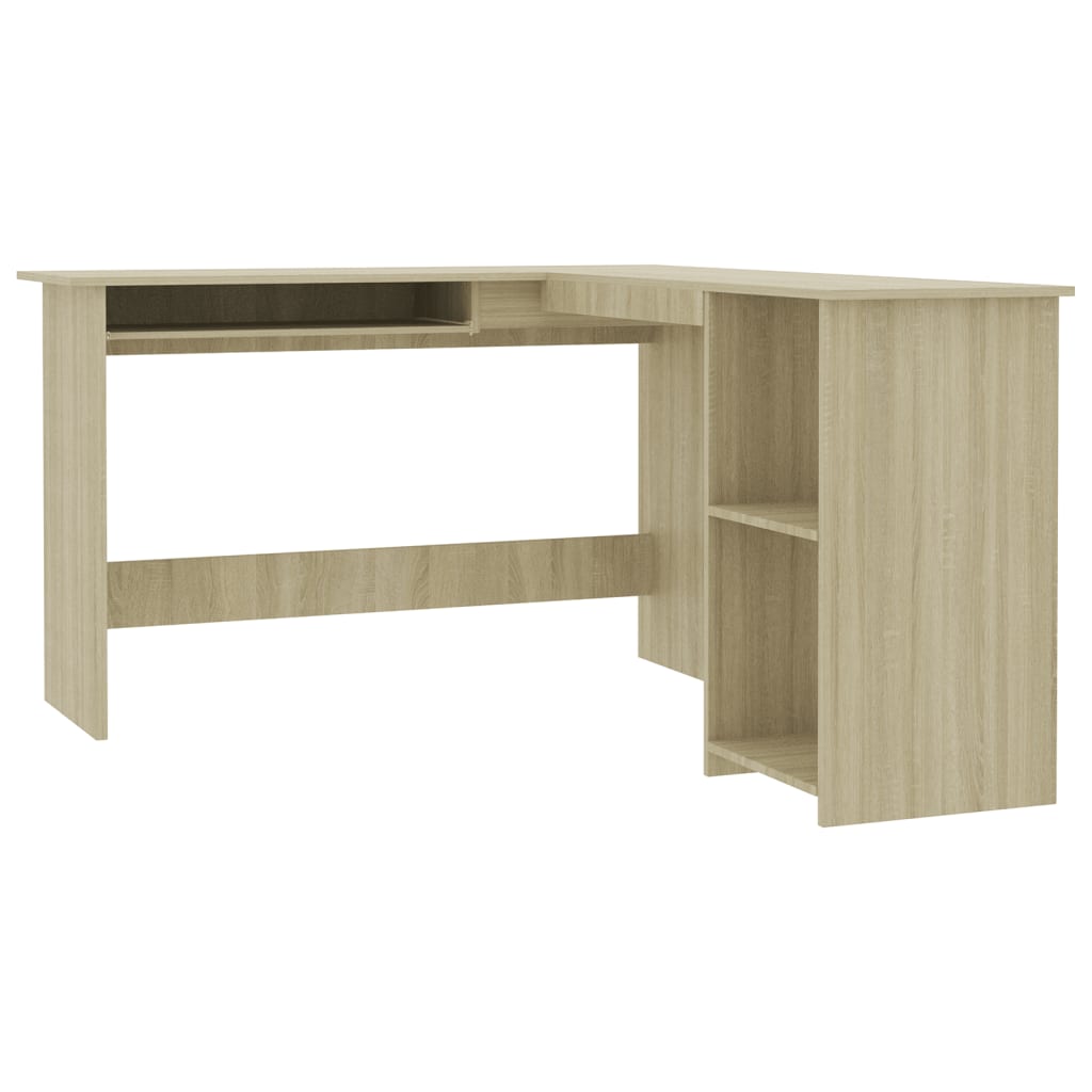 Scrivania Angolare A L 120X140X75Cm Multistrato