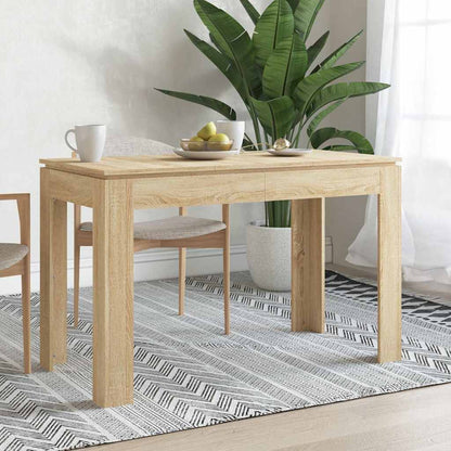 Tavolo Da Pranzo 120X60X76 Cm In Legno Multistrato