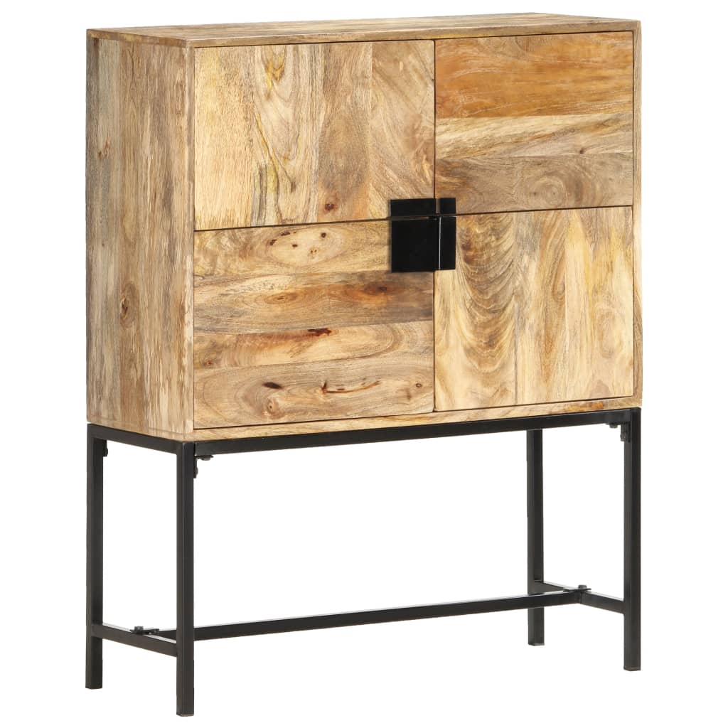 Credenza In Legno Grezzo Massello Di Mango