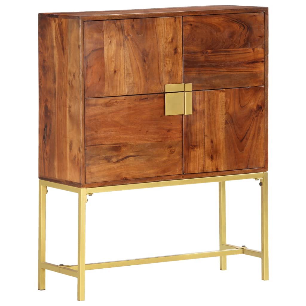 Credenza In Legno Grezzo Massello Di Mango