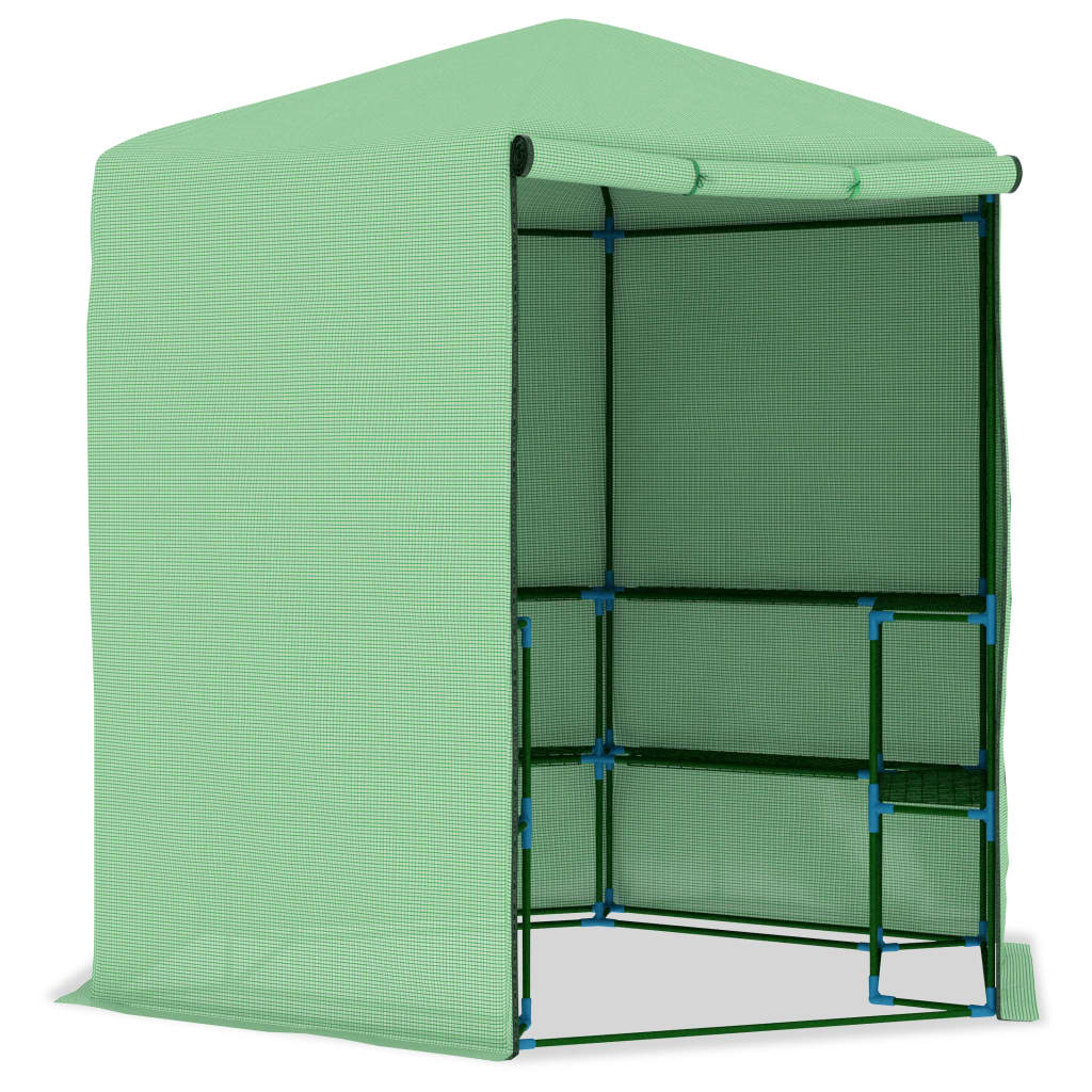 Serra Con Ripiani In Acciaio 227X223 Cm Blu