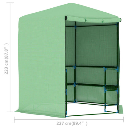 Serra Con Ripiani In Acciaio 227X223 Cm Blu