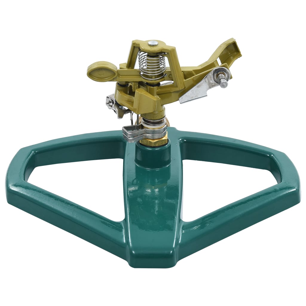 Irrigatore Rotante Verde 21X22X13 Cm In Metallo