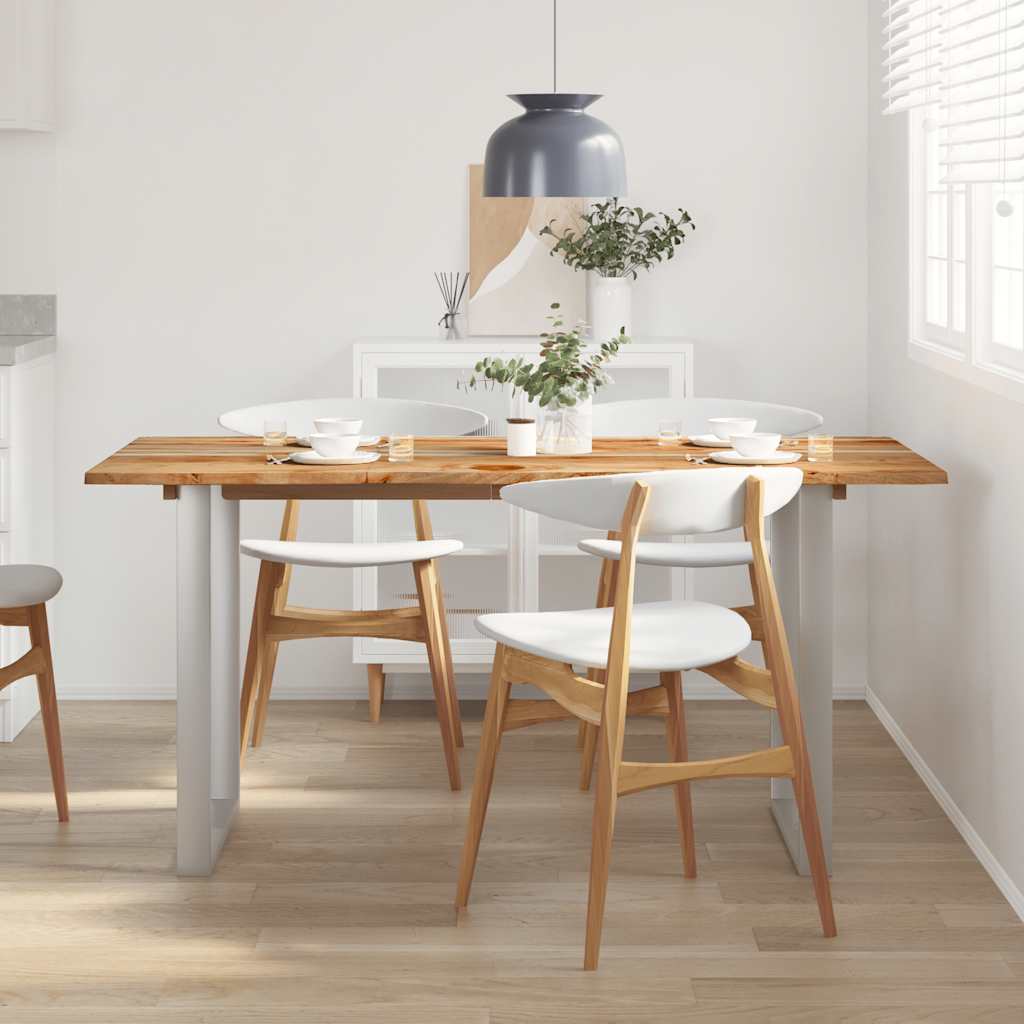 Tavolo Da Pranzo In Legno Massello Di Acacia