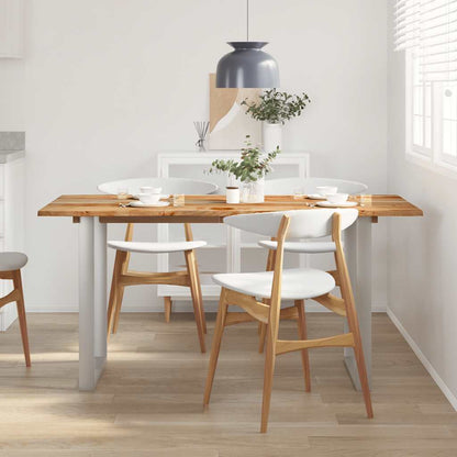 Tavolo Da Pranzo In Legno Massello Di Acacia