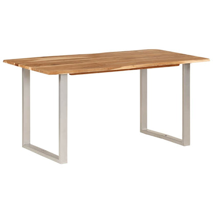 Tavolo Da Pranzo In Legno Massello Di Acacia