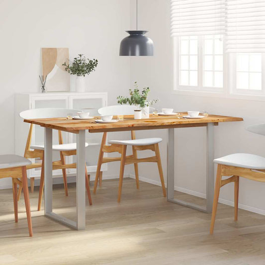 Tavolo Da Pranzo In Legno Massello Di Acacia