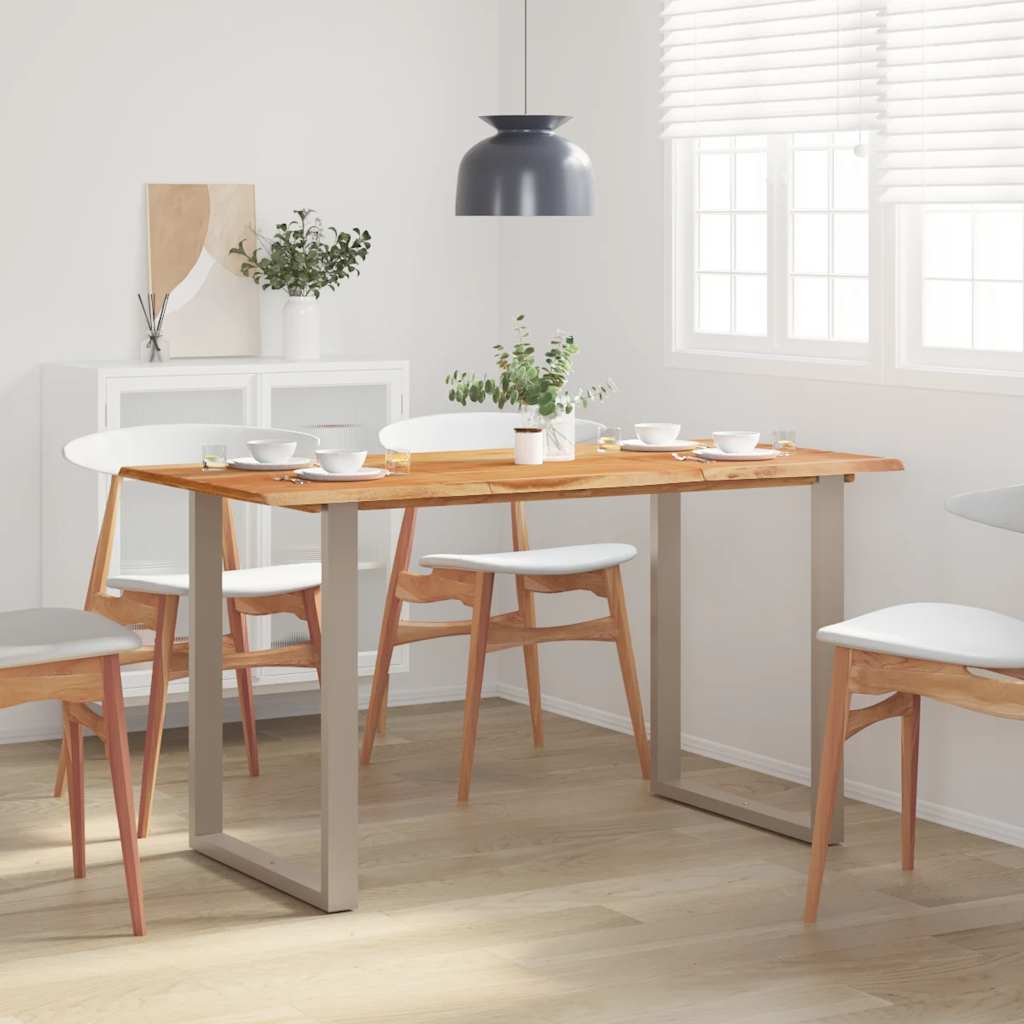 Tavolo Da Pranzo In Legno Massello Di Acacia