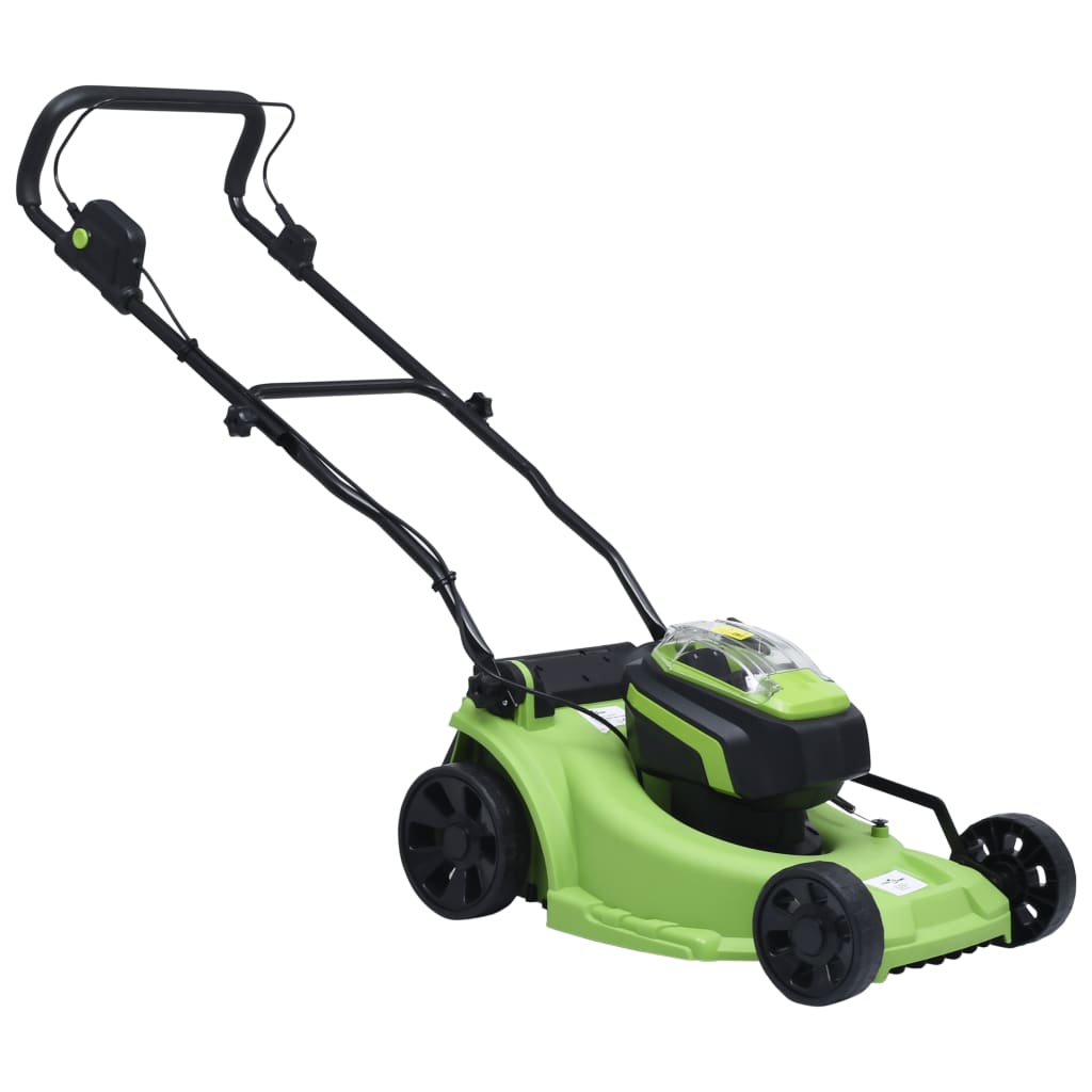 Tosaerba Cordless Con 2 Batterie 20V 2000 Mah Li-Ion