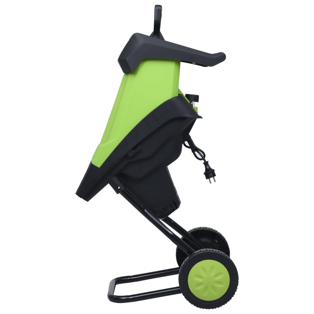 Trituratore Da Giardino Elettrico Con 2 Lame Extra 2400 W