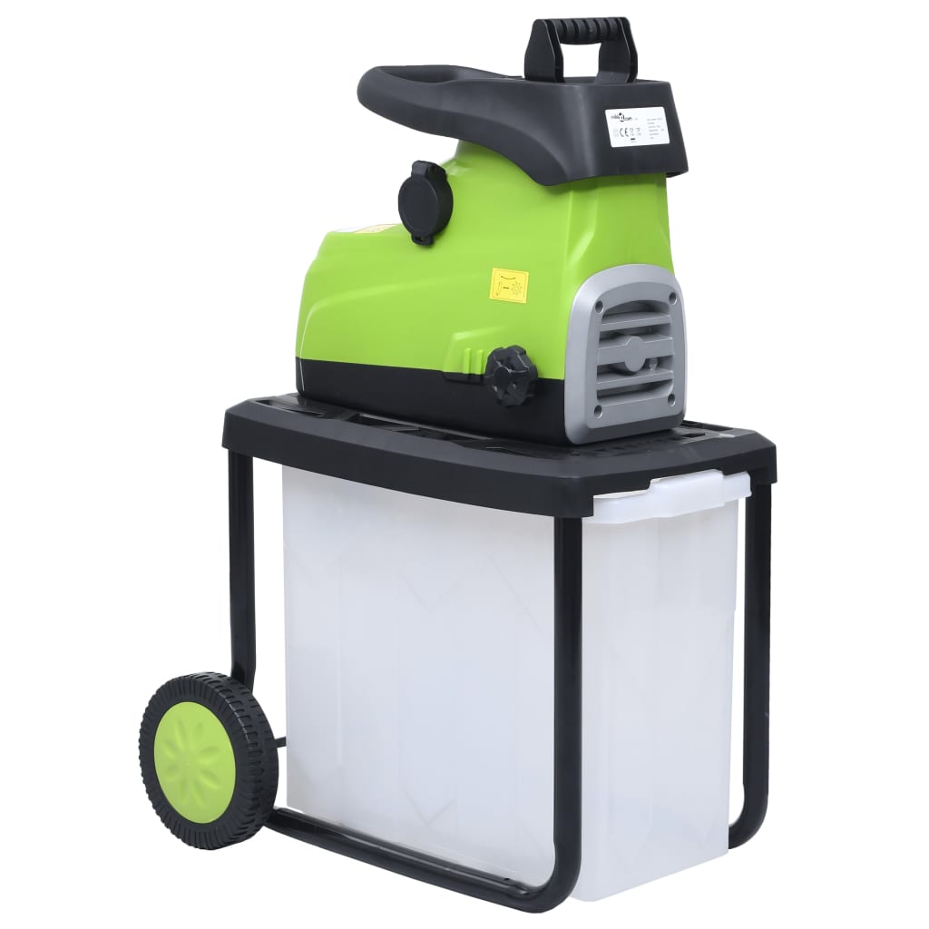 Trituratore Di Giardino Con Contenitore Di Raccolta 2800 W