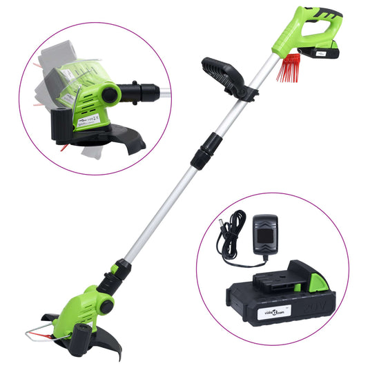 Tagliaerba Cordless Con Batteria 20V 1500 Mah Li-Ion