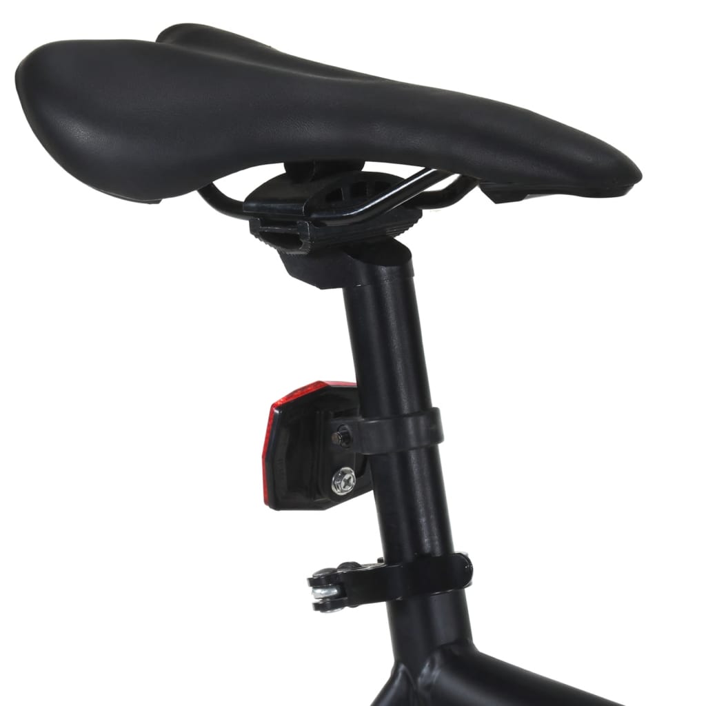Bicicletta A Scatto Fisso Nera E Verde 700C