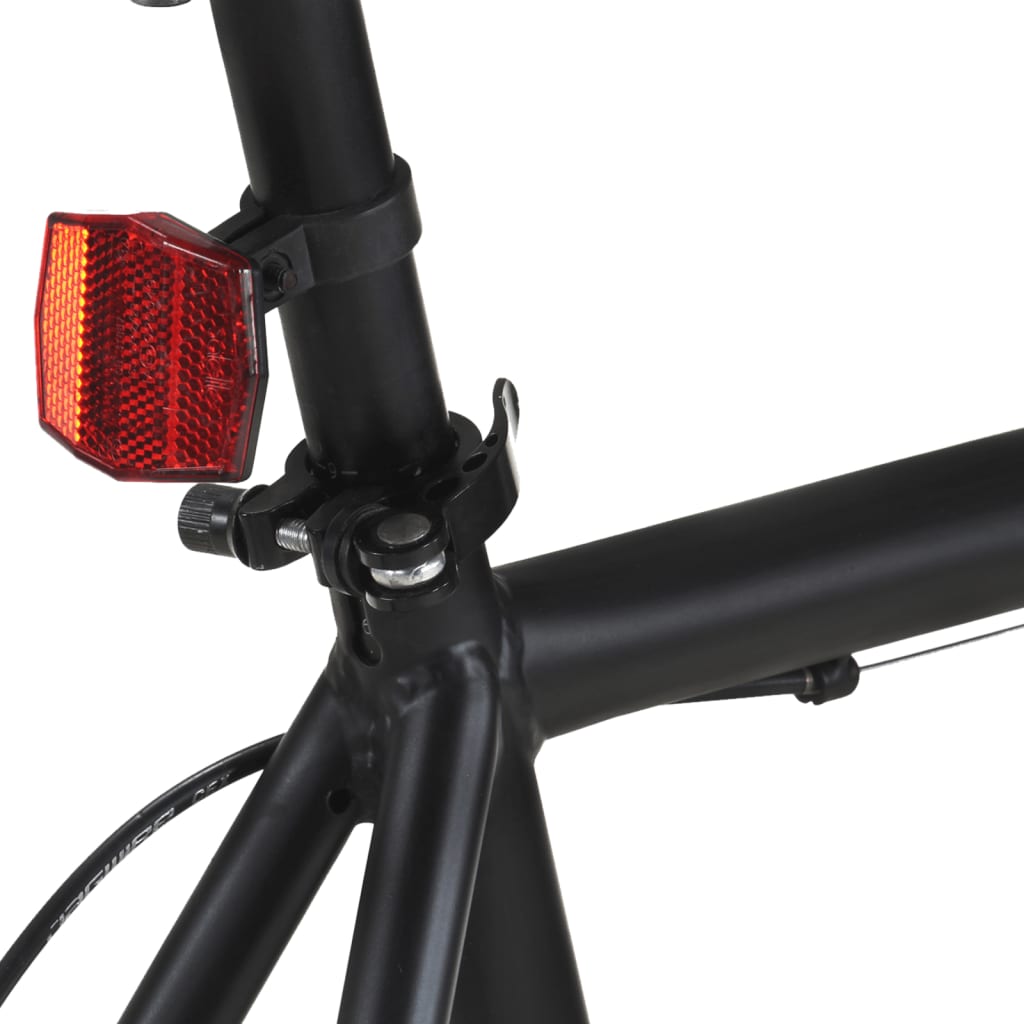 Bicicletta A Scatto Fisso Nera E Verde 700C