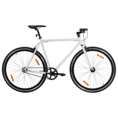 Bicicletta A Scatto Fisso Nera E Verde 700C