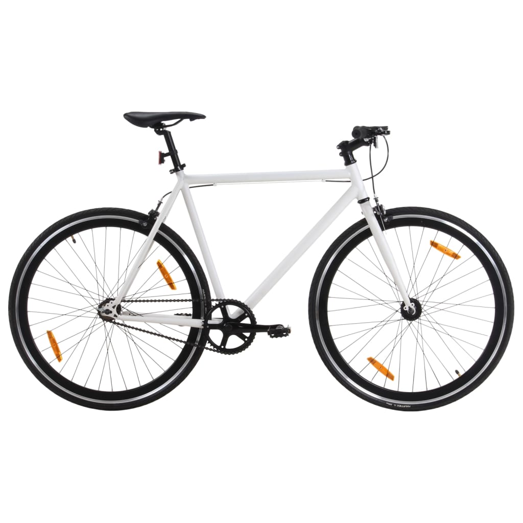 Bicicletta A Scatto Fisso Nera E Verde 700C