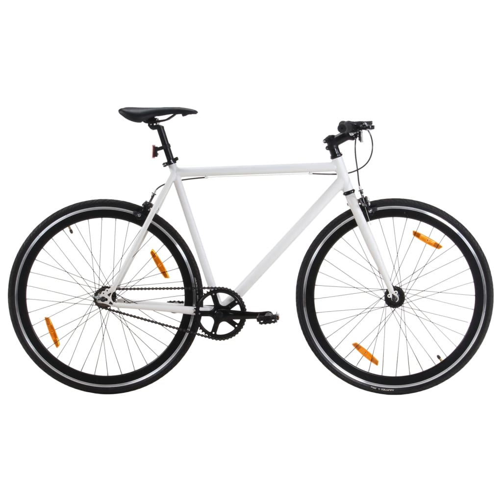 Bicicletta A Scatto Fisso Nera E Verde 700C