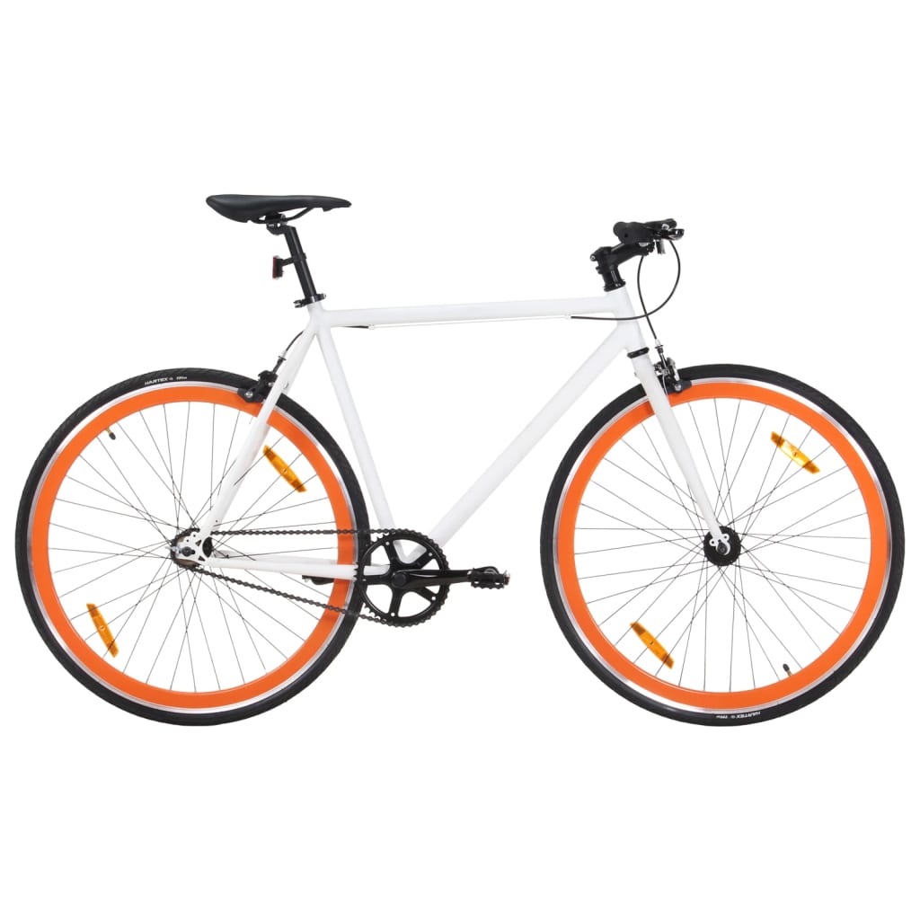 Bicicletta A Scatto Fisso Nera E Verde 700C