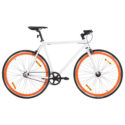 Bicicletta A Scatto Fisso Nera E Verde 700C