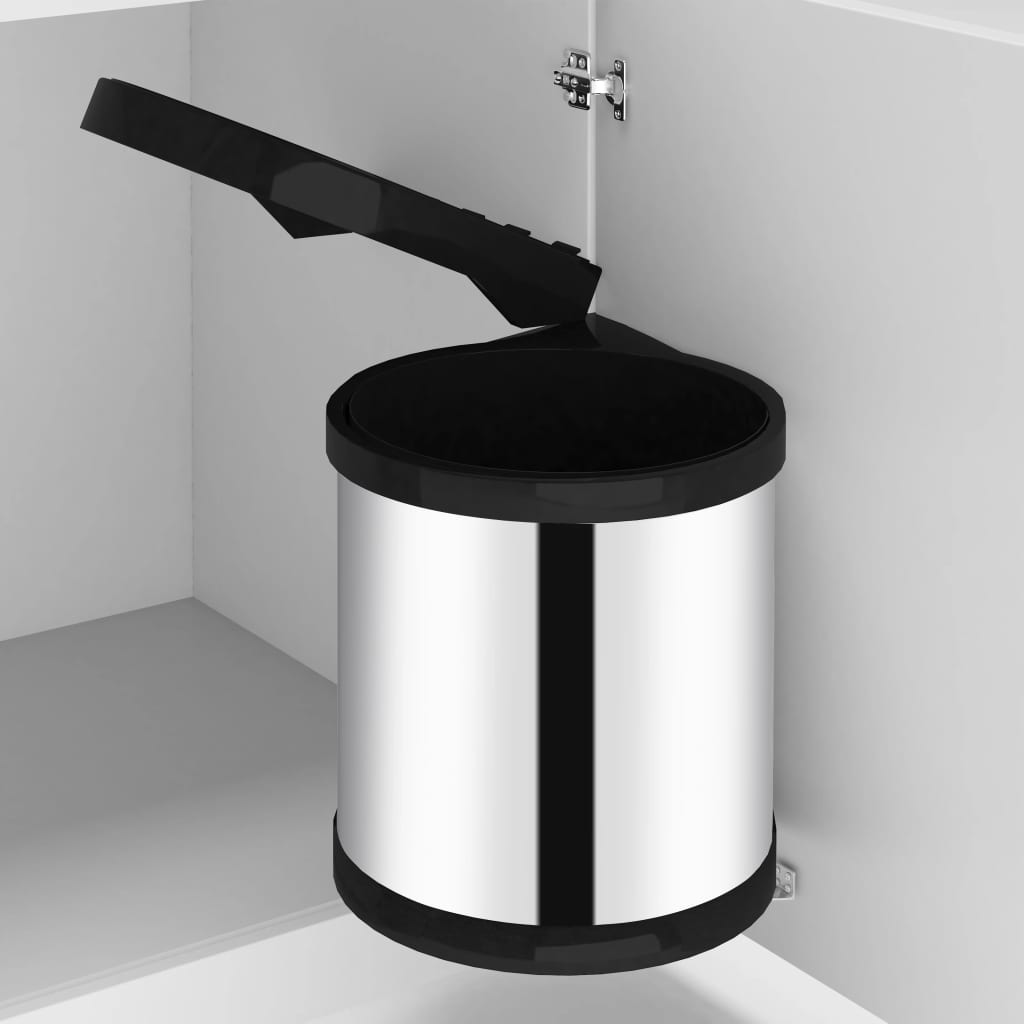 Pattumiera Da Incasso Per Cucina In Plastica 12 L