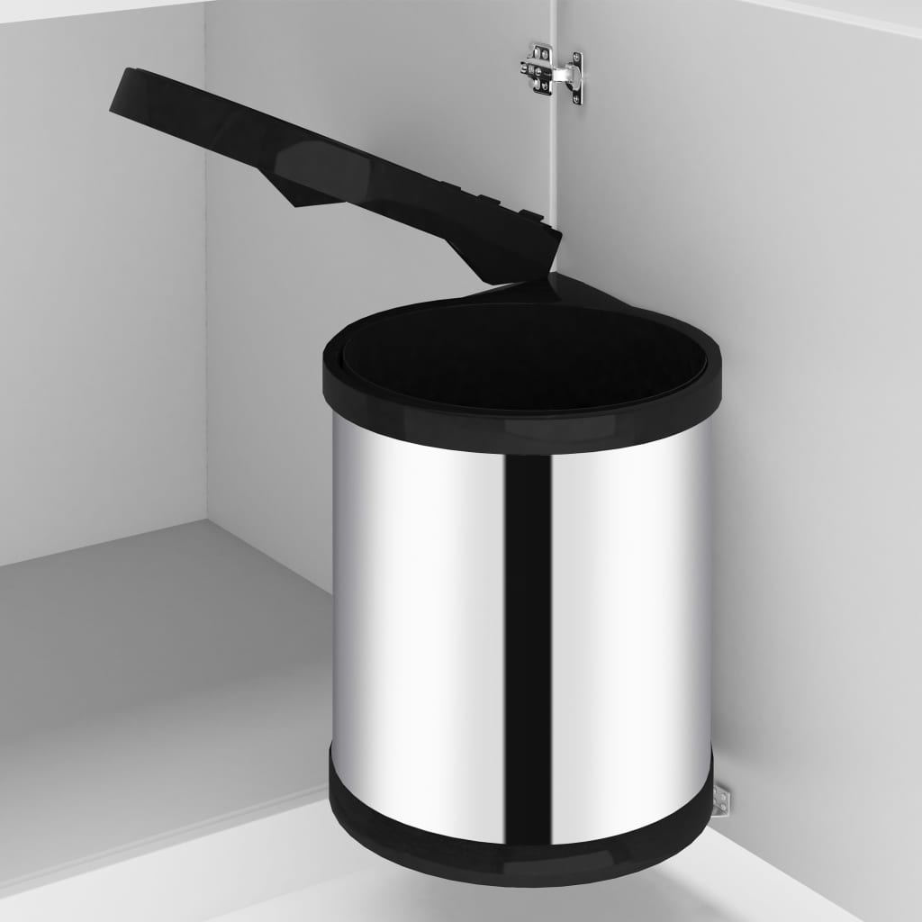 Pattumiera Da Incasso Per Cucina In Plastica 12 L