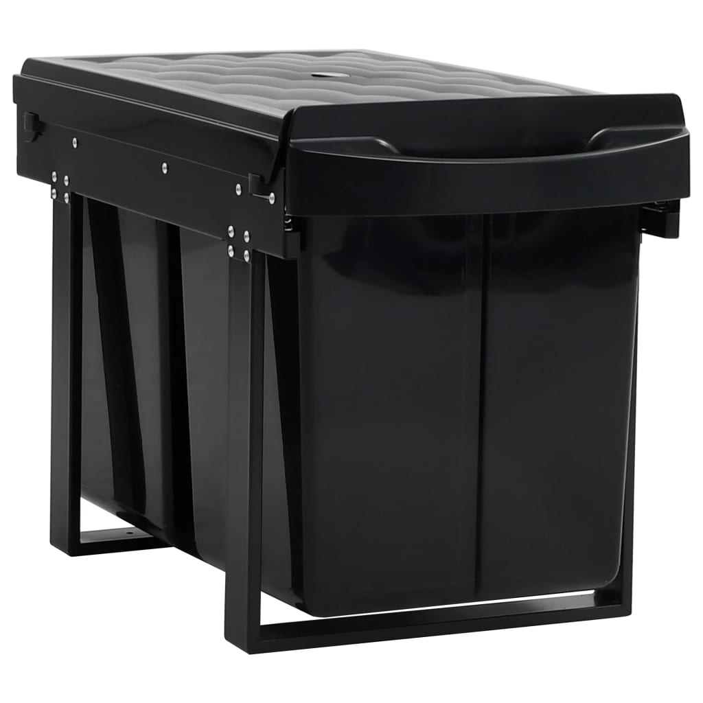 Cestino Estraibile Per Mobile Cucina Chiusura Ammortizzata 48L