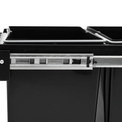 Cestino Estraibile Per Mobile Cucina Chiusura Ammortizzata 48L