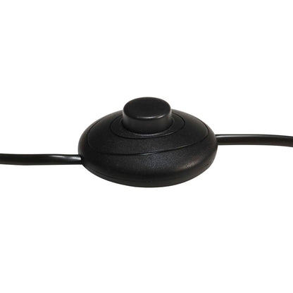 Lampada A Treppiede A Pavimento Nera In Legno Di Mango 171 Cm