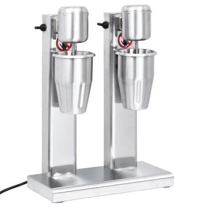 Frullatore Per Milkshake Con Tazza Doppia In Acciaio Inox 2 L