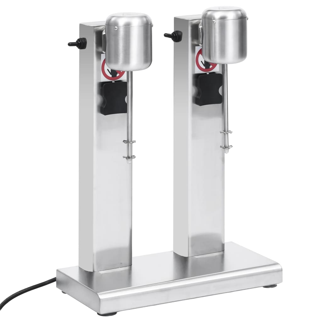 Frullatore Per Milkshake Con Tazza Doppia In Acciaio Inox 2 L