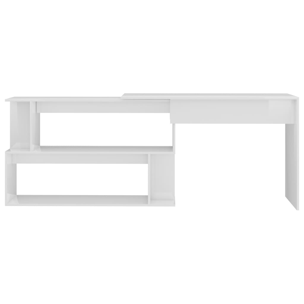 Scrivania Angolo 200X50X76 Cm Legno Multistrato