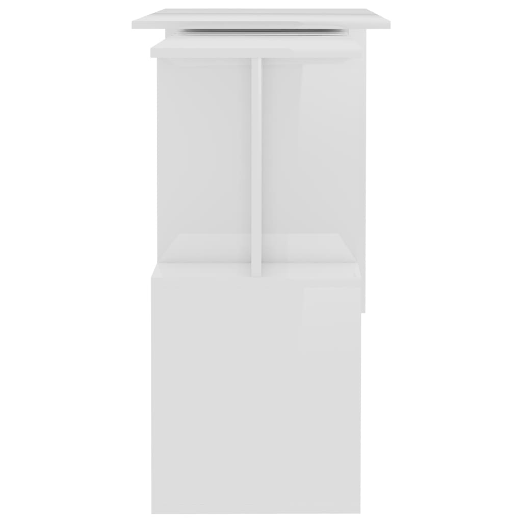 Scrivania Angolo 200X50X76 Cm Legno Multistrato