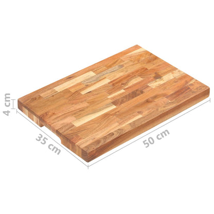 Tagliere In Legno Massello Di Acacia