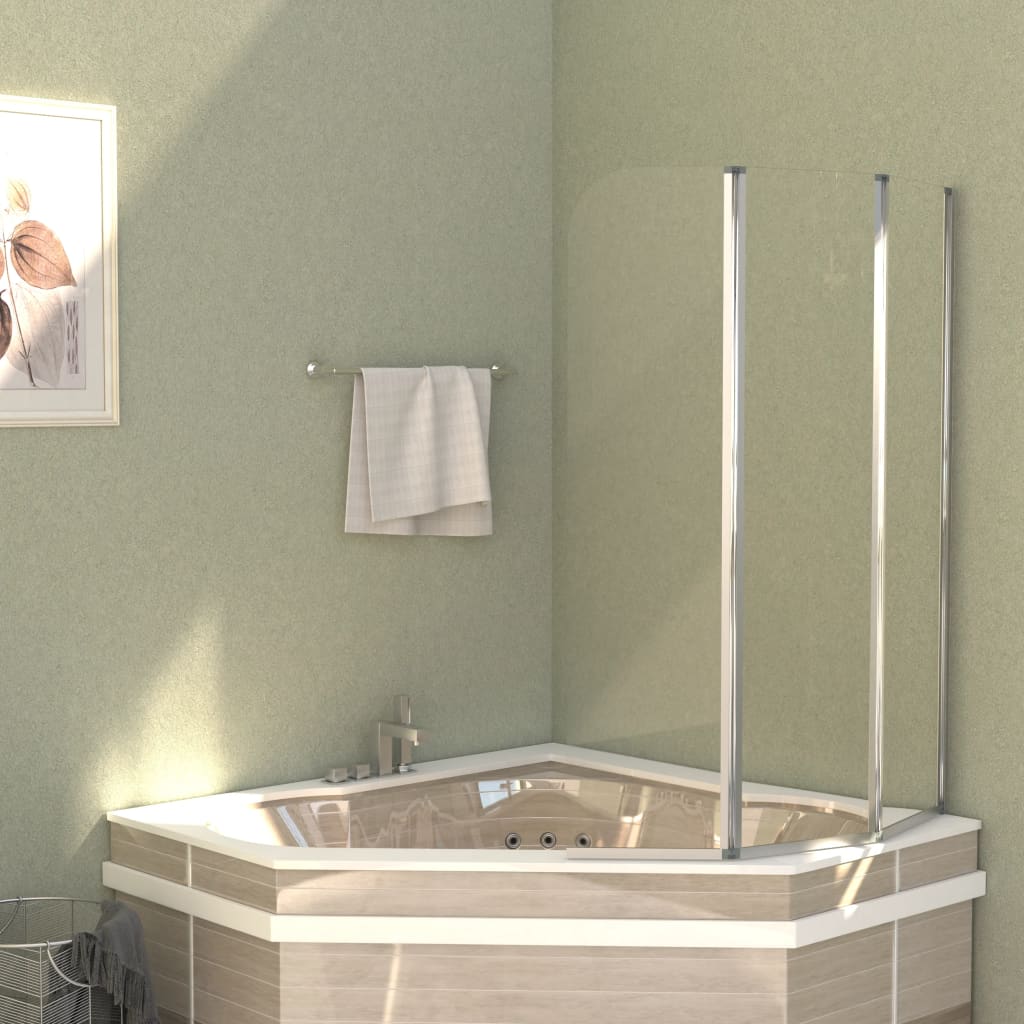 Cabine Da Bagno 2 Pz In Vetro Temperato Trasparente