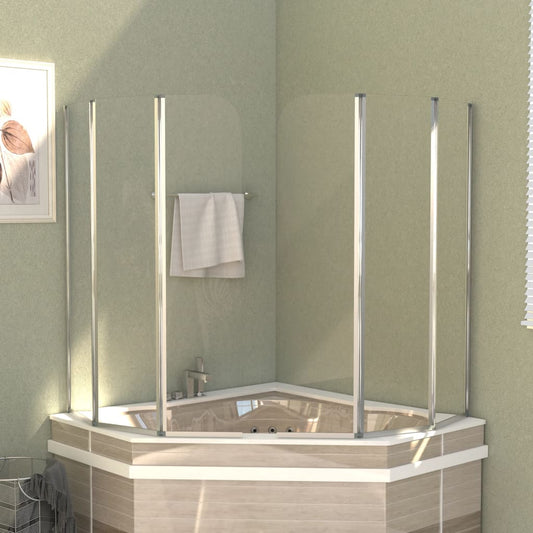 Cabine Da Bagno 2 Pz In Vetro Temperato Trasparente