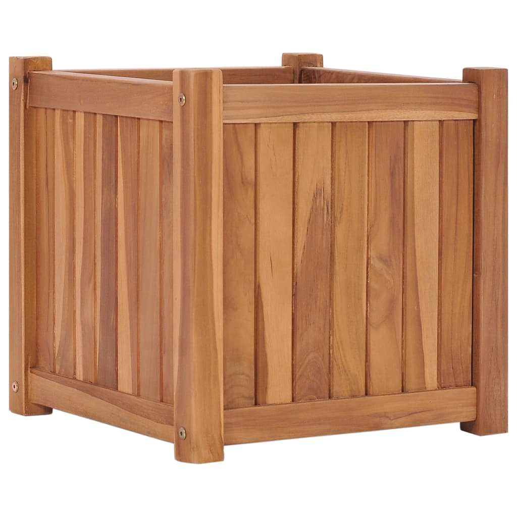 Letto Da Giardino Rialzato Legno Massello Di Teak