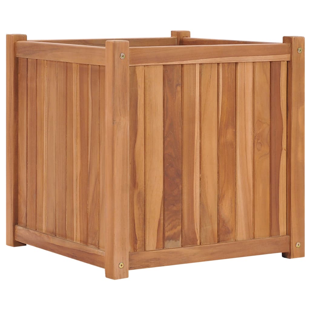 Letto Da Giardino Rialzato Legno Massello Di Teak