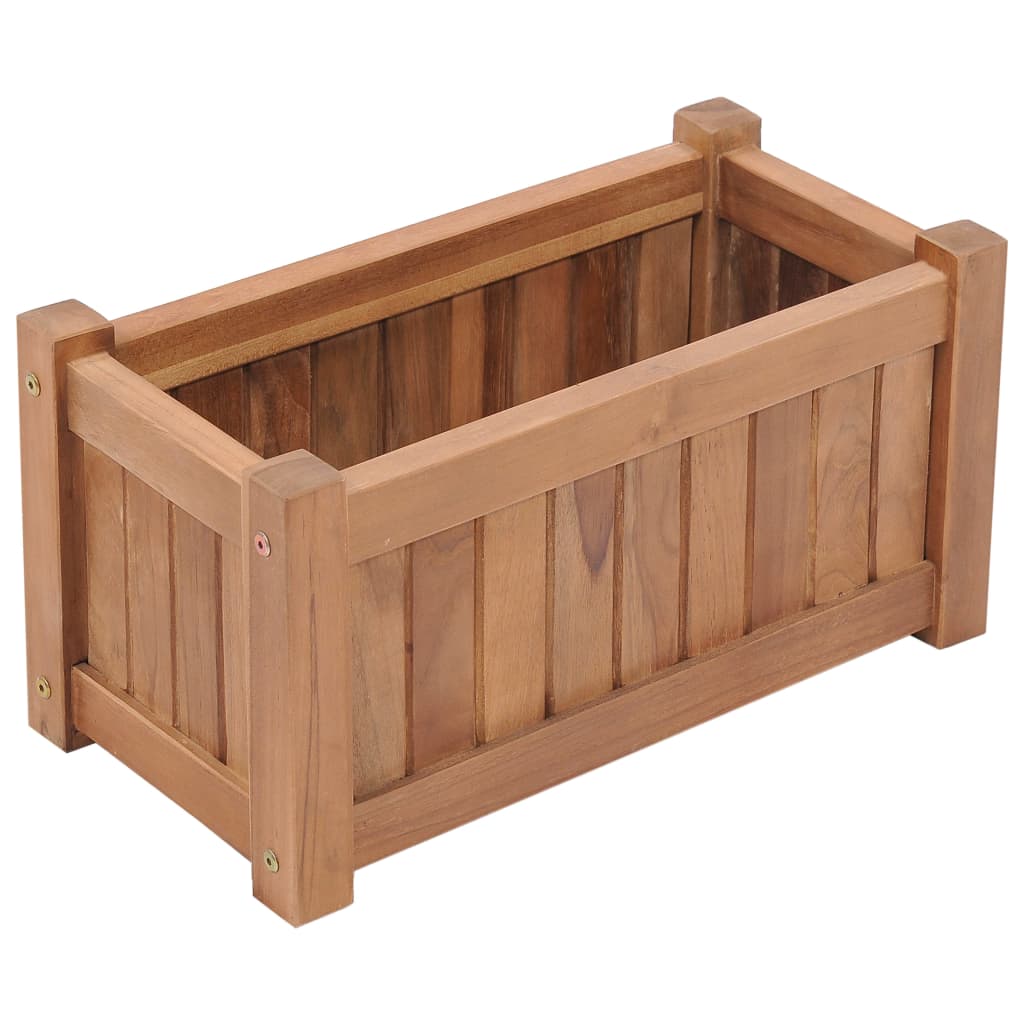Letto Da Giardino Rialzato Legno Massello Di Teak