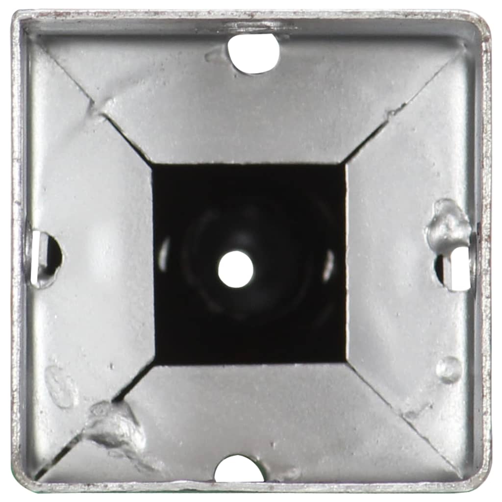 Picchetti Di Terra 2 Pz Argento In Acciaio Zincato