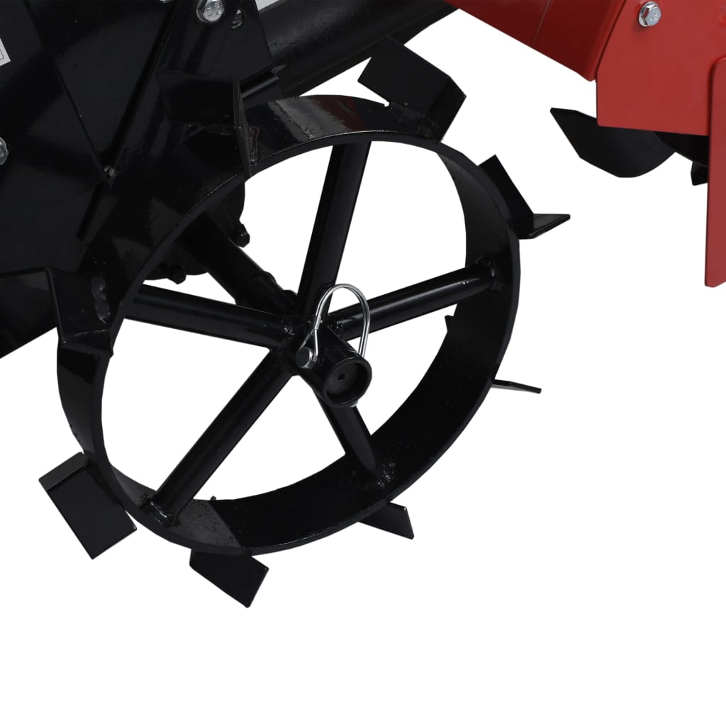 Ruote In Metallo Per Motozappa A Benzina 6,5 Hp 2 Pz