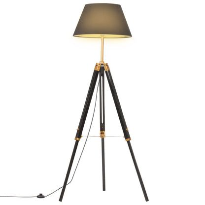 Lampada A Treppiede In Legno Di Teak 141 Cm