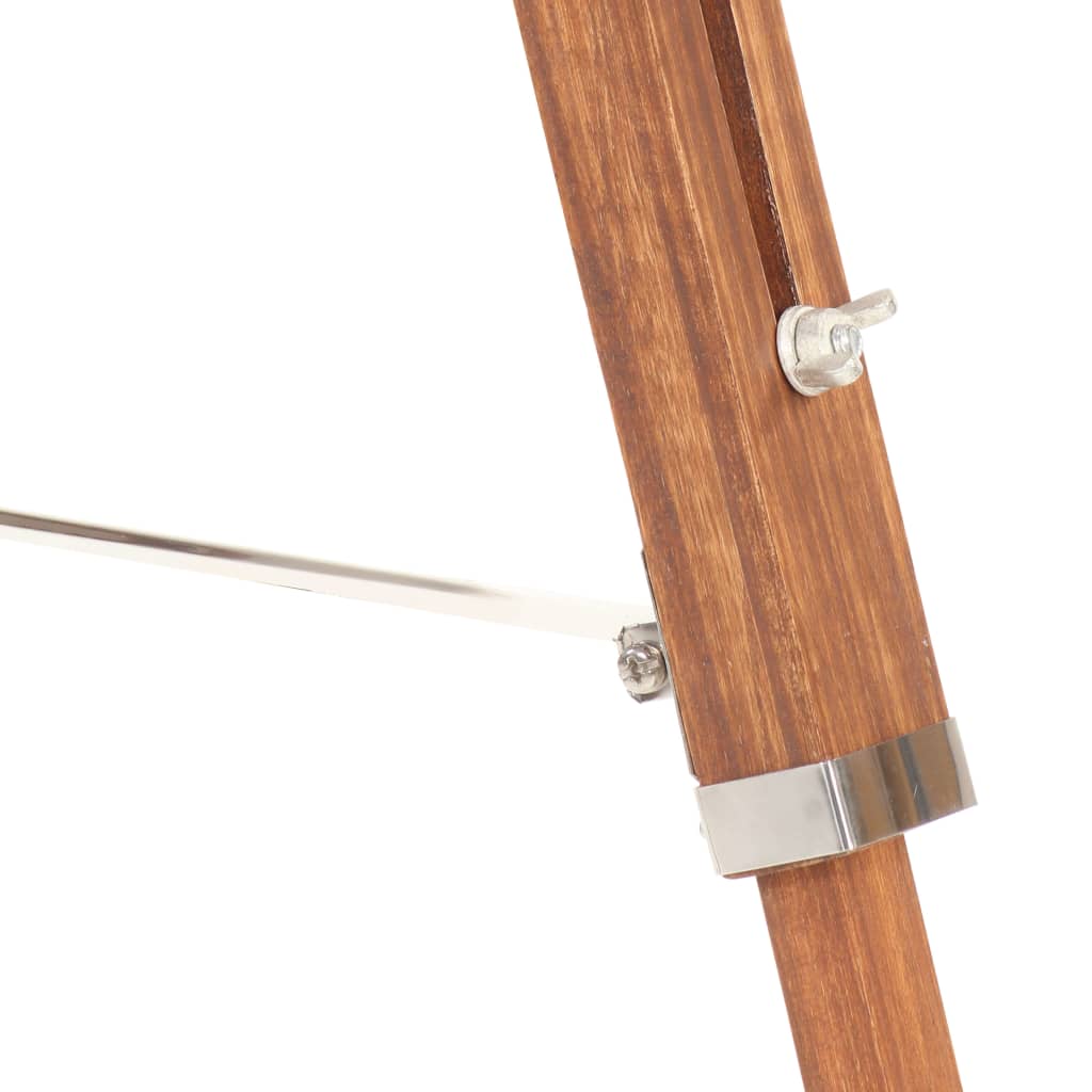 Lampada A Treppiede In Legno Di Teak 141 Cm