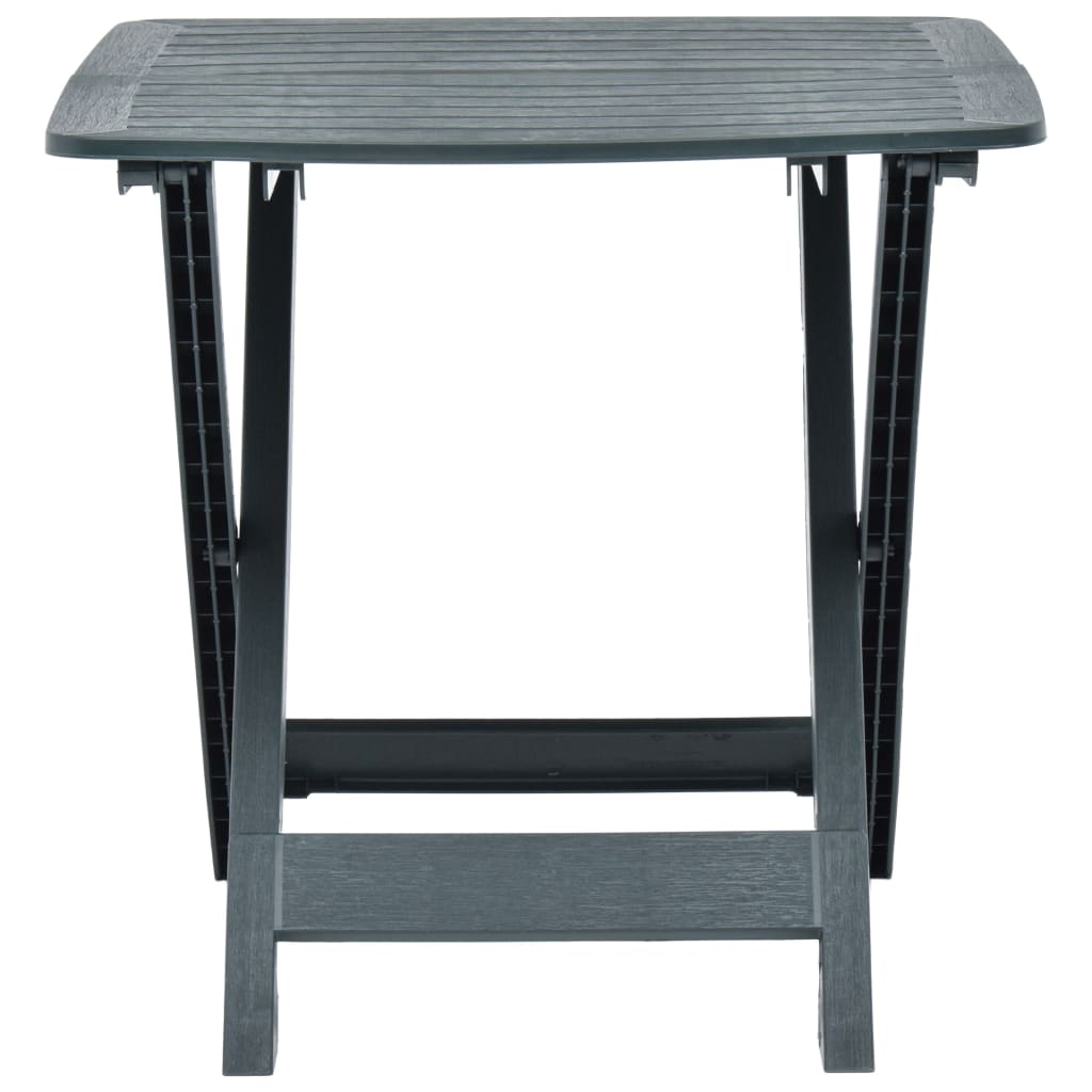 Tavolo Da Giardino Pieghevole 79X72X70 Cm In Plastica
