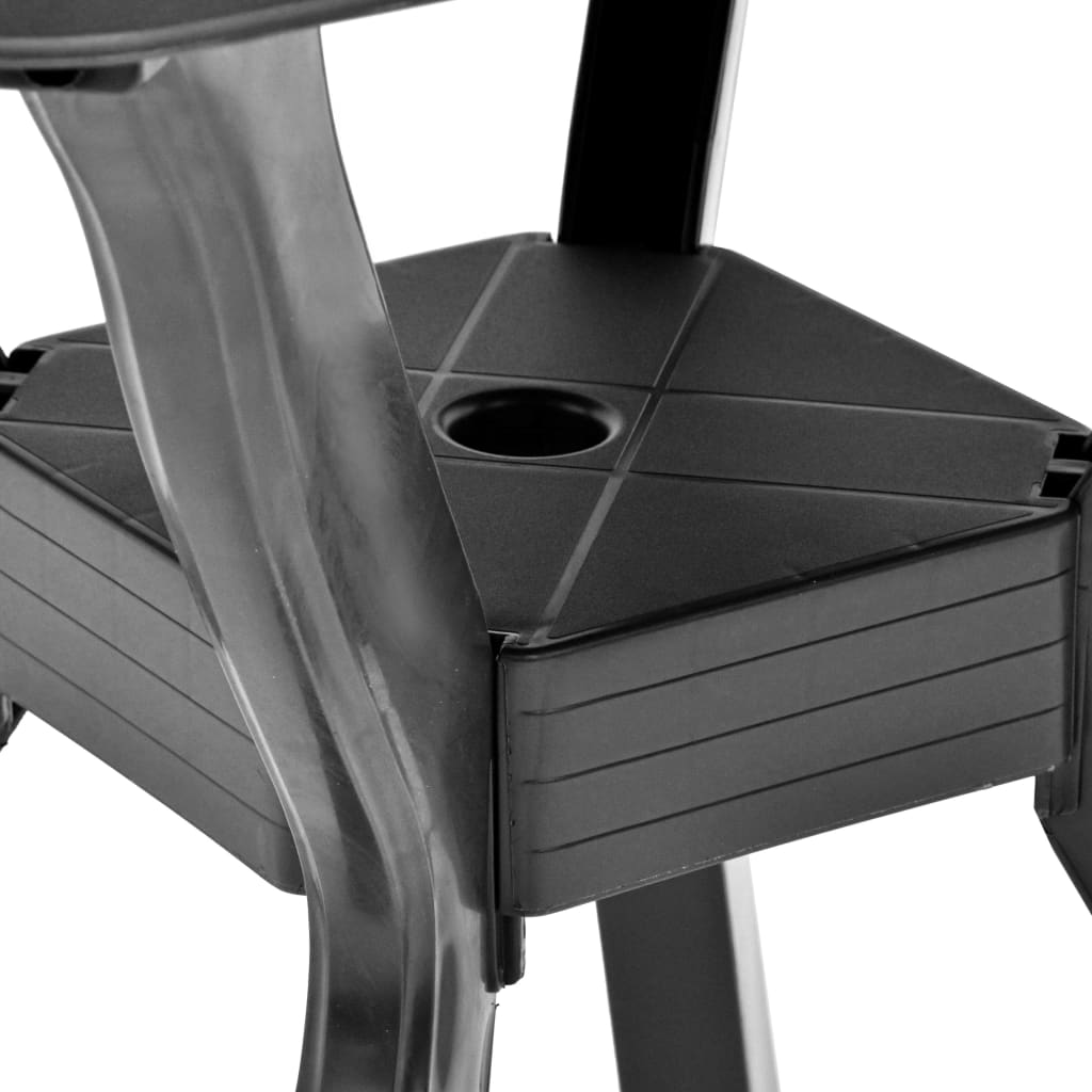 Tavolo Da Bistrot 70X70X72 Cm In Plastica