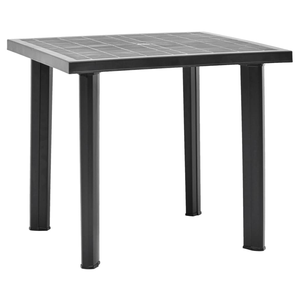 Tavolo Da Giardino 80X75X72 Cm In Plastica