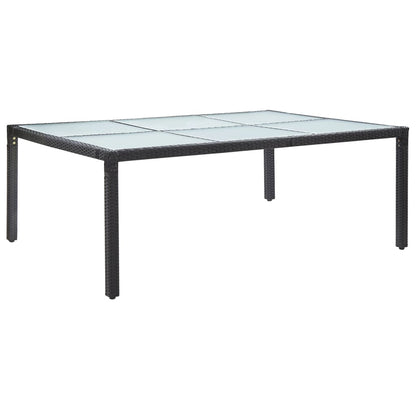 Tavolo Da Pranzo Da Giardino 200X150X74 Cm In Polyrattan