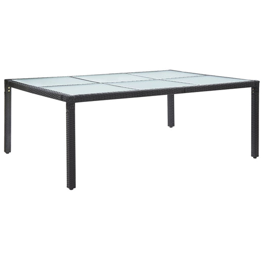 Tavolo Da Pranzo Da Giardino 200X150X74 Cm In Polyrattan