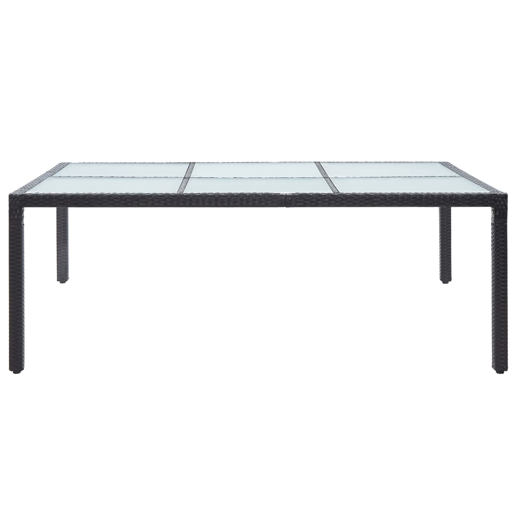 Tavolo Da Pranzo Da Giardino 200X150X74 Cm In Polyrattan